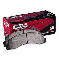 Hawk Performance - Hawk Performance kHB381Y.661 Hawk 99-04 Jeep Grand Cherokee LTS Street Rear Brake Pads - Image 6