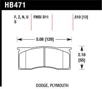 Hawk Performance - Hawk Performance kHB471F.510 Hawk HPS Street Brake Pads - Image 3