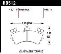 Hawk Performance - Hawk Performance kHB512F.605 Hawk HPS Street Brake Pads - Image 3
