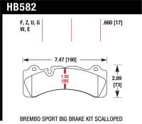Hawk Performance - Hawk Performance kHB582F.660 Hawk HPS Street Brake Pads - Image 3