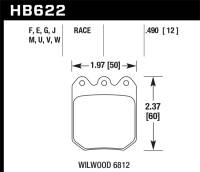 Hawk Performance - Hawk Performance kHB622U.490 Hawk Wilwood DLS 6812 DTC-70 Brake Pads - Image 4