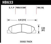 Hawk Performance - Hawk Performance kHB633P.790 Hawk Super Duty Street Brake Pads - Image 6