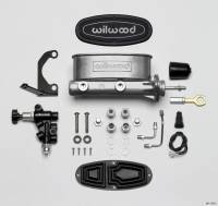 Wilwood - Wilwood 261-13272 Wilwood HV Tandem M/C Kit w L/H Bracket & Prop Valve - 7/8in Bore-W/Pushrod - Early Mustang - Image 2