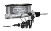 Wilwood - Wilwood 261-13626-P Wilwood HV Tandem M/C Kit w L/H Bracket & Prop Valve - 15/16in Bore Ball Burnished-W/Pushrod - Image 2