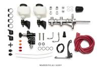 Wilwood - Wilwood 261-14249-P Wilwood Tandem Remote M/C Kit w L/H Bracket & Prop Valve - 7/8in Bore Ball Burnished-W/Pushrod - Image 2