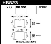 Hawk Performance - Hawk Performance kHB823B.652 Hawk 11-18 Audi A8 Quattro HPS 5.0 Rear Brake Pads - Image 3