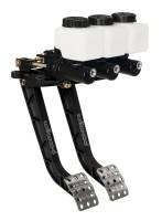 Wilwood - Wilwood 340-11299 Wilwood Adjustable Dual Pedal - Brake / Clutch - Rev. Swing Mount - 6.25:1 - Image 3