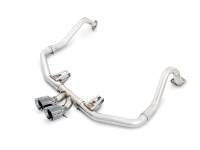 AWE Tuning - AWE Tuning 3010-32038 AWE Tuning Porsche 718 Boxster / Cayman Track Edition Exhaust - Chrome Silver Tips - Image 1