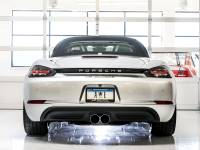 AWE Tuning - AWE Tuning 3010-32038 AWE Tuning Porsche 718 Boxster / Cayman Track Edition Exhaust - Chrome Silver Tips - Image 3