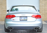 AWE Tuning - AWE Tuning 3010-42018 AWE Tuning Audi B8 / B8.5 S4 3.0T Touring Edition Exhaust - Chrome Silver Tips (90mm) - Image 3