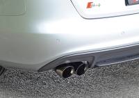 AWE Tuning - AWE Tuning 3010-43014 AWE Tuning Audi B8 / B8.5 S4 3.0T Touring Edition Exhaust - Diamond Black Tips (90mm) - Image 2