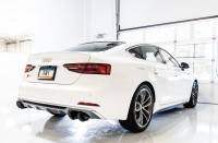 AWE Tuning - AWE Tuning 3010-43050 AWE Tuning Audi B9 S4 Touring Edition Exhaust - Non-Resonated (Black 102mm Tips) - Image 3
