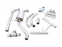 AWE Tuning - AWE Tuning 3015-22068 AWE Tuning 18-21 Volkswagen Jetta GLI Mk7 Track Exhaust - Chrome Silver Tips (Fits High-Flow DP) - Image 5