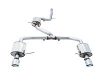AWE Tuning - AWE Tuning 3015-22070 AWE Tuning 18-21 Volkswagen Jetta GLI Mk7 Touring Exhaust - Chrome Silver Tips (Fits High-Flow DP) - Image 5
