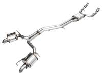 AWE Tuning - AWE Tuning 3015-31003 AWE Tuning Audi 2019-2023 C8 A6/A7 3.0T Touring Edition Cat-Back Exhaust- Turn Downs - Image 1