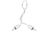 AWE Tuning - AWE Tuning 3015-31016 AWE Tuning Audi B9 SQ5 Resonated Touring Edition Cat-Back Exhaust - No Tips (Turn Downs) - Image 4