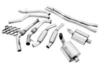 AWE Tuning - AWE Tuning 3015-31016 AWE Tuning Audi B9 SQ5 Resonated Touring Edition Cat-Back Exhaust - No Tips (Turn Downs) - Image 5