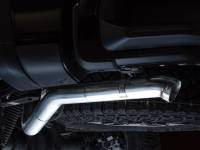AWE Tuning - AWE Tuning 3015-31972 AWE Tuning 22-23 GMC Sierra 1500 AT4X 6.2L 0FG Catback Split Dual (Flat Bumper) - Bashguard(No Tips) - Image 3