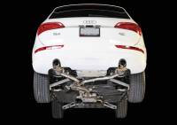 AWE Tuning - AWE Tuning 3015-32026 AWE Tuning Audi 8R Q5 2.0T Touring Edition Exhaust - Polished Silver Tips - Image 2