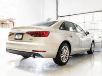 AWE Tuning - AWE Tuning 3015-32078 AWE Tuning Audi B9 A4 Touring Edition Exhaust Dual Outlet - Chrome Silver Tips (Includes DP) - Image 3