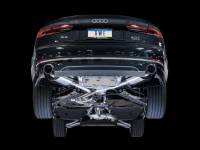 AWE Tuning - AWE Tuning 3015-32090 AWE Tuning Audi B9 A5 Touring Edition Exhaust Dual Outlet - Chrome Silver Tips (Includes DP) - Image 3