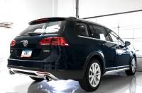 AWE Tuning - AWE Tuning 3015-32098 AWE Tuning VW MK7 Golf Alltrack/Sportwagen 4Motion Touring Edition Exhaust - Polished Silver Tips - Image 2