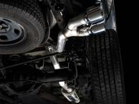 AWE Tuning - AWE Tuning 3015-32304 AWE Tuning 09-18 RAM 1500 5.7L (w/o Cutouts) 0FG Single Side Exit Cat-Back Exhaust - Chrome Tips - Image 3