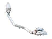 AWE Tuning - AWE Tuning 3015-32304 AWE Tuning 09-18 RAM 1500 5.7L (w/o Cutouts) 0FG Single Side Exit Cat-Back Exhaust - Chrome Tips - Image 8