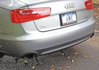 AWE Tuning - AWE Tuning 3015-33052 AWE Tuning Audi C7 A6 3.0T Touring Edition Exhaust - Dual Outlet Diamond Black Tips - Image 2