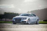 AWE Tuning - AWE Tuning 3015-33064 AWE Tuning Audi C7 A7 3.0T Touring Edition Exhaust - Dual Outlet Diamond Black Tips - Image 3