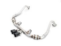 AWE Tuning - AWE Tuning 3015-33080 AWE Tuning Porsche 718 Boxster / Cayman Touring Edition Exhaust - Diamond Black Tips - Image 1