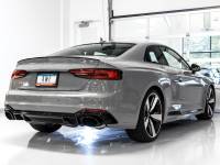 AWE Tuning - AWE Tuning 3015-33114 AWE Tuning Audi B9 RS 5 Sportback Touring Edition Exhaust-Non Resonated- Diamond Black RS Style Tips - Image 4