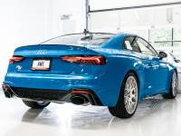 AWE Tuning - AWE Tuning 3015-33321 AWE Tuning Audi B9.5 RS5 Sportback Non-Resonated Touring Edition Exhaust - RS-Style Diamond Blk Tips - Image 2