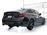 AWE Tuning - AWE Tuning 3015-33429 AWE 19-23 BMW 330i / 21-23 BMW 430i Base G2X Touring (Excl. Conv) Axle-Back Exhaust - Diamond Black - Image 3