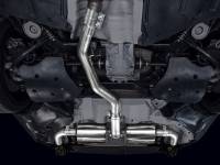 AWE Tuning - AWE Tuning 3015-33429 AWE 19-23 BMW 330i / 21-23 BMW 430i Base G2X Touring (Excl. Conv) Axle-Back Exhaust - Diamond Black - Image 4