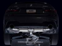 AWE Tuning - AWE Tuning 3015-33429 AWE 19-23 BMW 330i / 21-23 BMW 430i Base G2X Touring (Excl. Conv) Axle-Back Exhaust - Diamond Black - Image 7