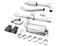 AWE Tuning - AWE Tuning 3015-33658 AWE Tuning 2022 VW GTI MK8 Touring Edition Exhaust - Diamond Black Tips - Image 9
