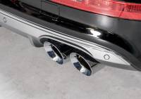 AWE Tuning - AWE Tuning 3015-42052 AWE Tuning Audi 8R SQ5 Touring Edition Exhaust - Quad Outlet Chrome Silver Tips - Image 2
