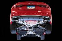 AWE Tuning - AWE Tuning 3015-42088 AWE Tuning Audi B9 S5 3.0T Touring Edition Exhaust - Chrome Silver Tips (102mm) - Image 2