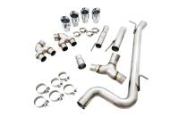 AWE Tuning - AWE Tuning 3015-42134 AWE Tuning Mk7 Golf R Track Edition Exhaust w/Chrome Silver Tips 102mm - Image 2