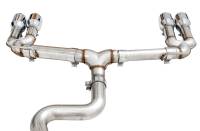 AWE Tuning - AWE Tuning 3015-42142 AWE Tuning Audi 8V S3 Track Edition Exhaust w/Chrome Silver Tips 102mm - Image 4