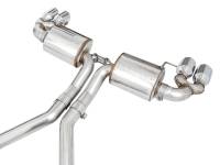 AWE Tuning - AWE Tuning 3015-42148 AWE Tuning 2019+ BMW M340i (G20) Non-Resonated Touring Edition Exhaust - Quad Chrome Silver Tips - Image 5