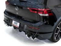 AWE Tuning - AWE Tuning 3015-42658 AWE Tuning MK8 Volkswagen Golf R 3in Touring Edition Quad Exhaust - Chrome Silver Tips - Image 2