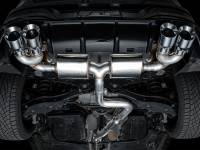 AWE Tuning - AWE Tuning 3015-42658 AWE Tuning MK8 Volkswagen Golf R 3in Touring Edition Quad Exhaust - Chrome Silver Tips - Image 3