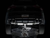 AWE Tuning - AWE Tuning 3015-42658 AWE Tuning MK8 Volkswagen Golf R 3in Touring Edition Quad Exhaust - Chrome Silver Tips - Image 8