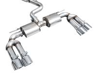 AWE Tuning - AWE Tuning 3015-42897 AWE Tuning 22-24 Audi 8Y S3 Touring Edition Exhaust - Chrome Silver Tips - Image 10