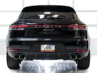 AWE Tuning - AWE Tuning 3015-42951 AWE Tuning 19-21 Porsche Macan 3.0T/2.9TT Touring Edition Cat-Back Exhaust w/ Chrome Silver Tips - Image 4