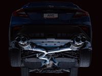 AWE Tuning - AWE Tuning 3015-42979 AWE Tuning 2022+ VB Subaru WRX Touring Edition Exhaust - Chrome Silver Tips - Image 5