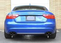 AWE Tuning - AWE Tuning 3015-43024 AWE Tuning Audi B8 A5 2.0T Touring Edition Exhaust - Quad Outlet Diamond Black Tips - Image 2