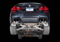 AWE Tuning - AWE Tuning 3015-43066 AWE Tuning BMW F10 M5 Touring Edition Axle-Back Exhaust Diamond Black Tips - Image 3